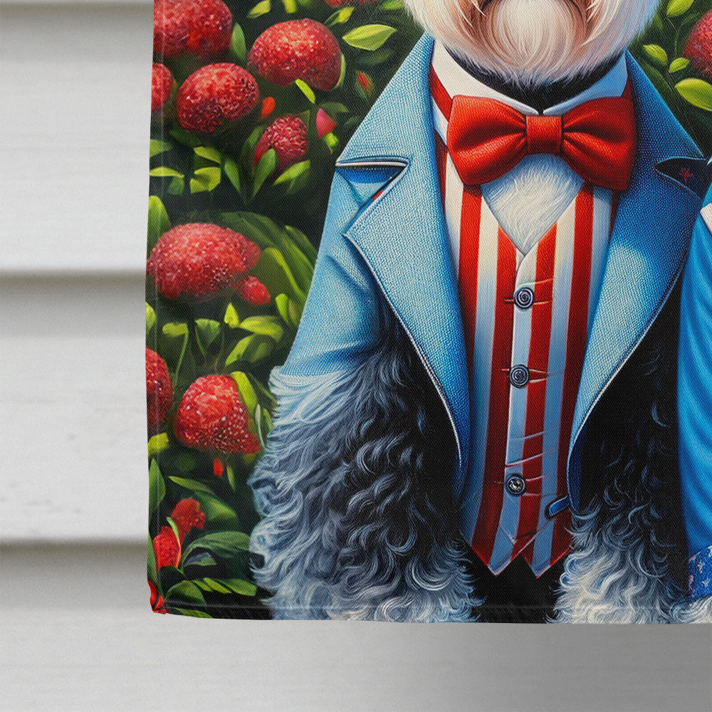 All American Schnauzer House Flag-3