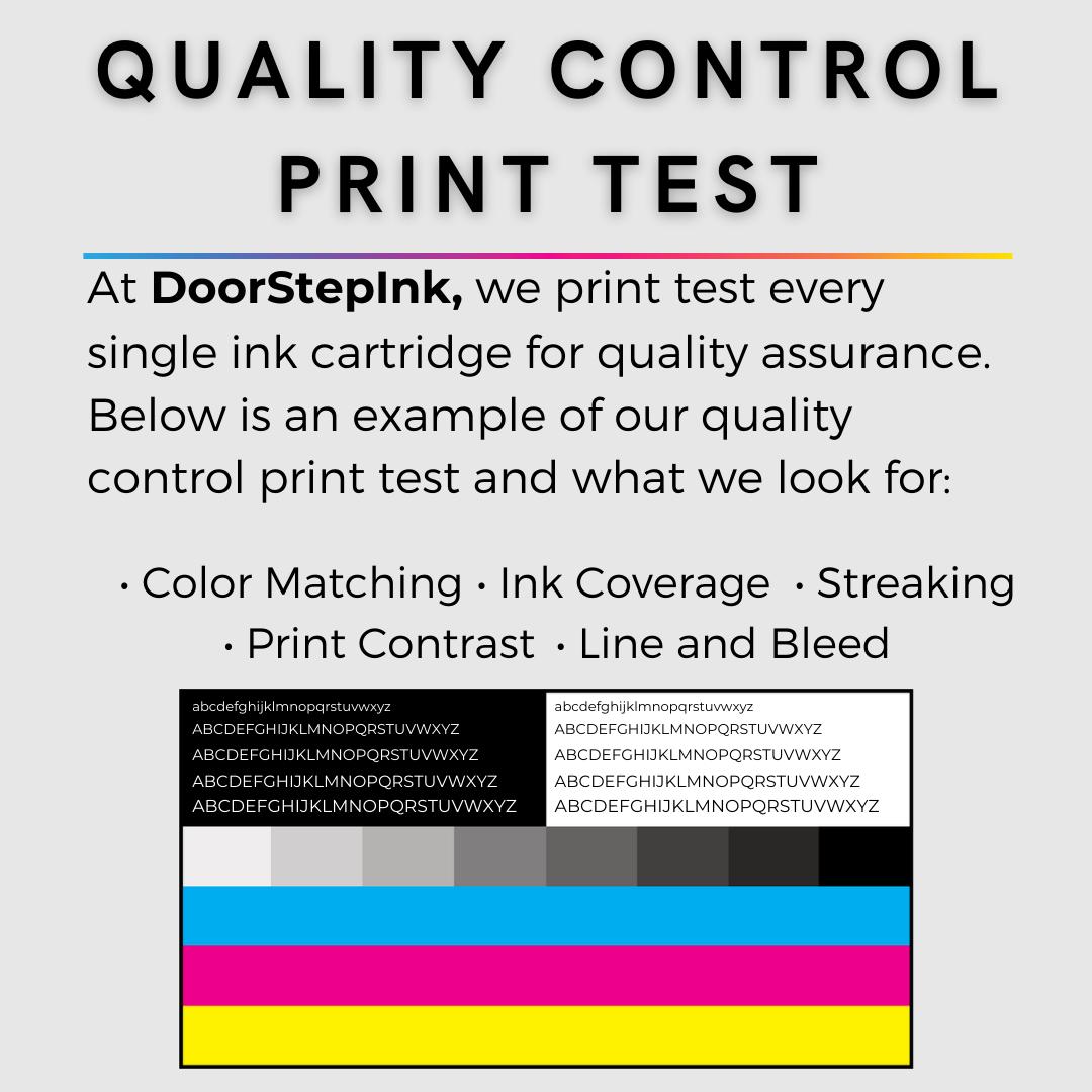DoorStepInk Brand for Canon PFI-301 330mL Gray PFI-301GY Remanufactured in the USA Ink Cartridge